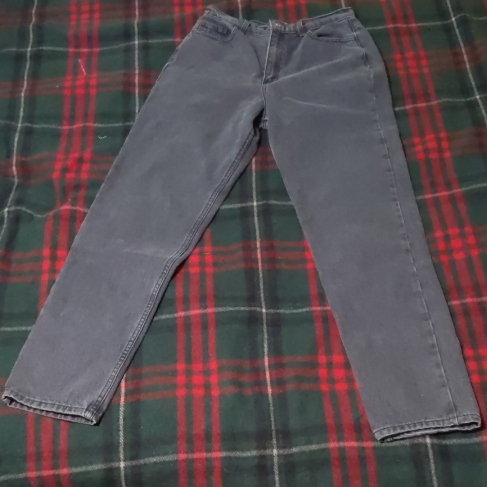 Straight-legged, American Apparel jeans